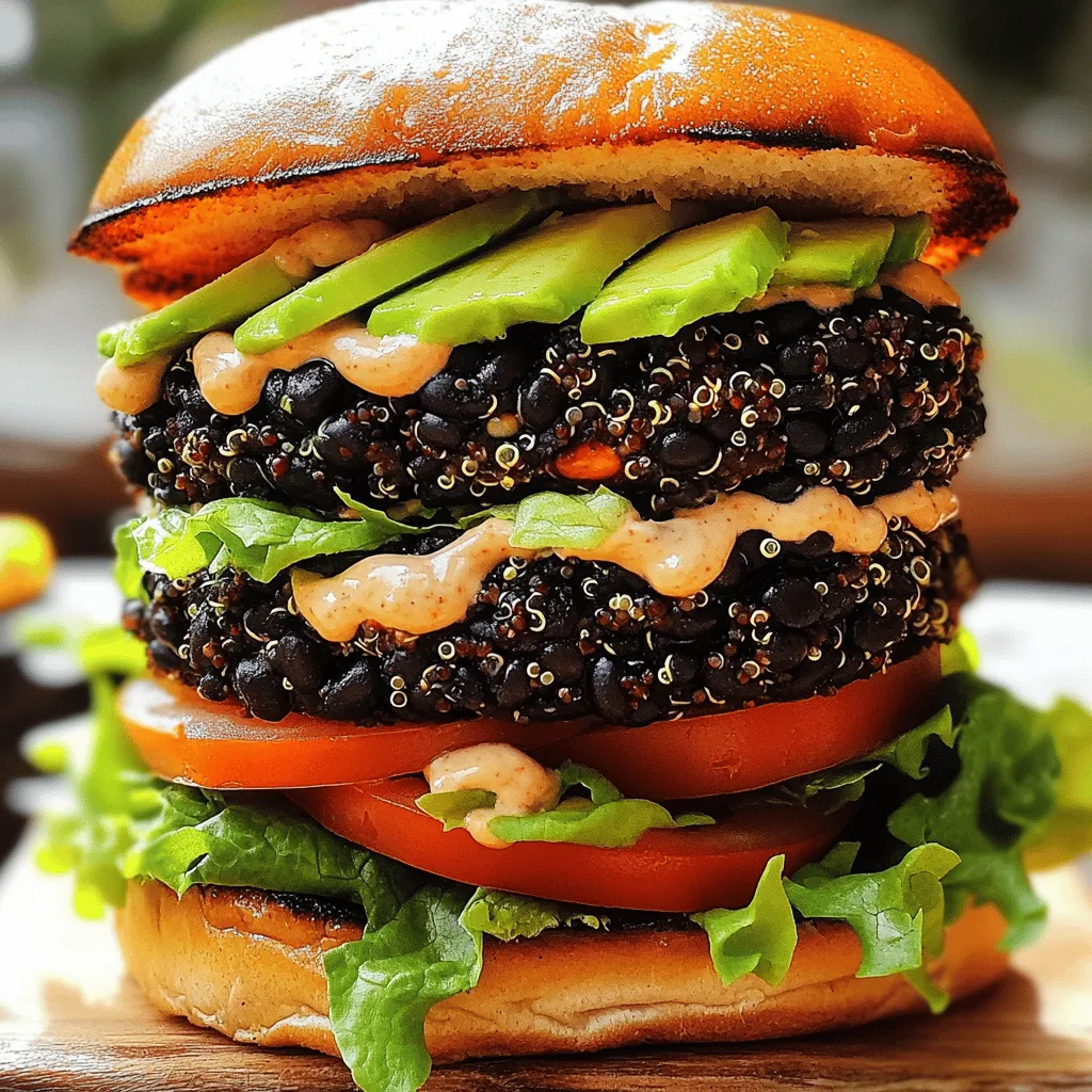 Smoky Chipotle Black Bean Burgers Tasty and Easy Recipe