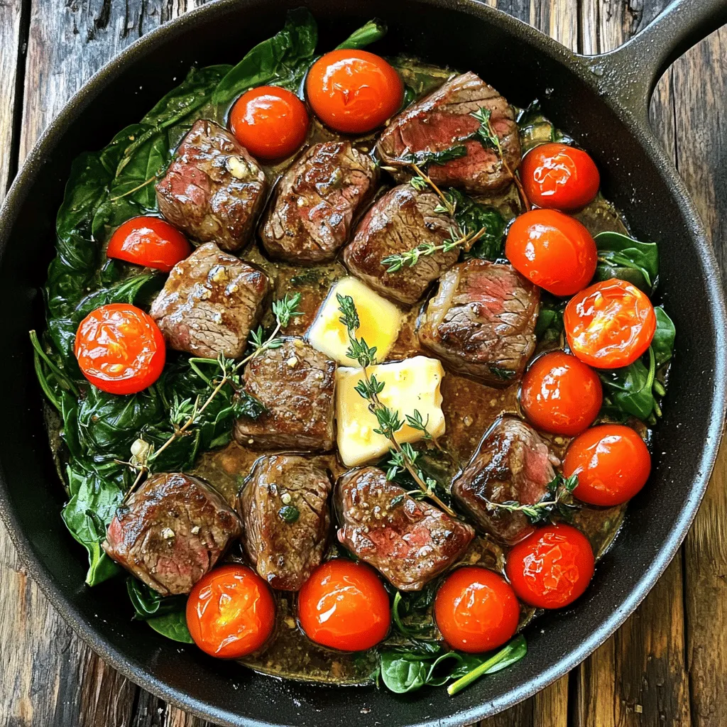 Garlic Butter Steak Skillet Savory and Satisfying Meal