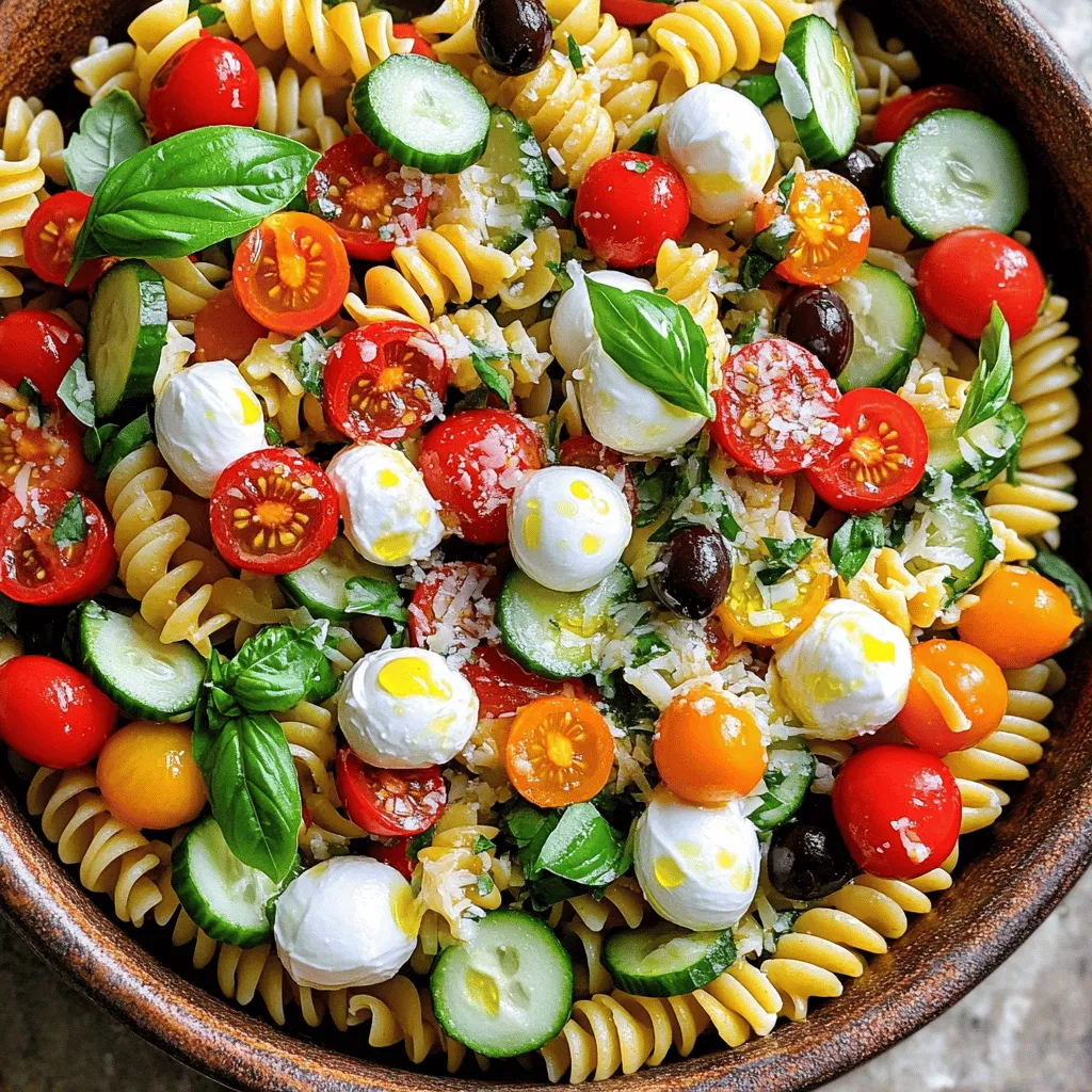 Zesty Italian Pasta Salad Fresh and Colorful Meal