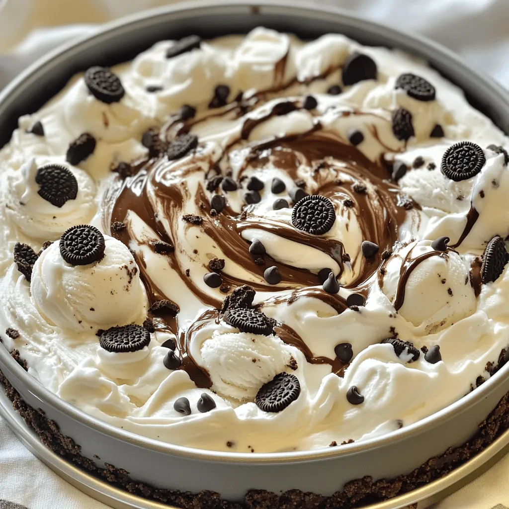 Oreo Blizzard Ice Cream Cake Simple and Delicious Treat