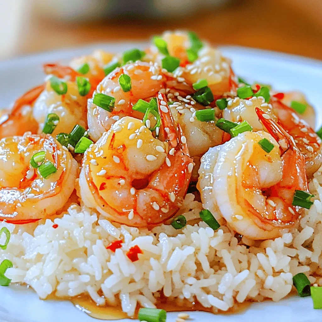 Roasted Honey Garlic Shrimp Flavorful Dinner Recipe
