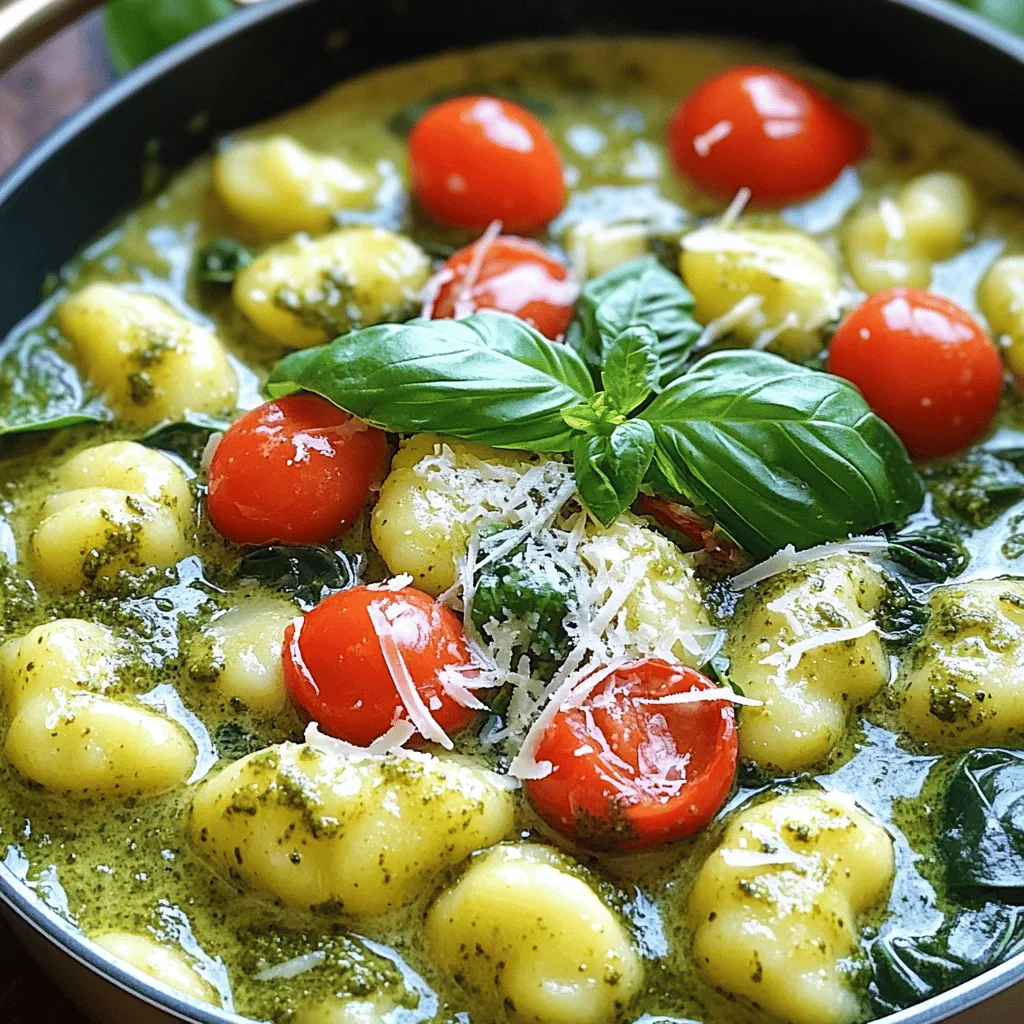 Creamy Pesto Gnocchi One-Pot Delight Recipe