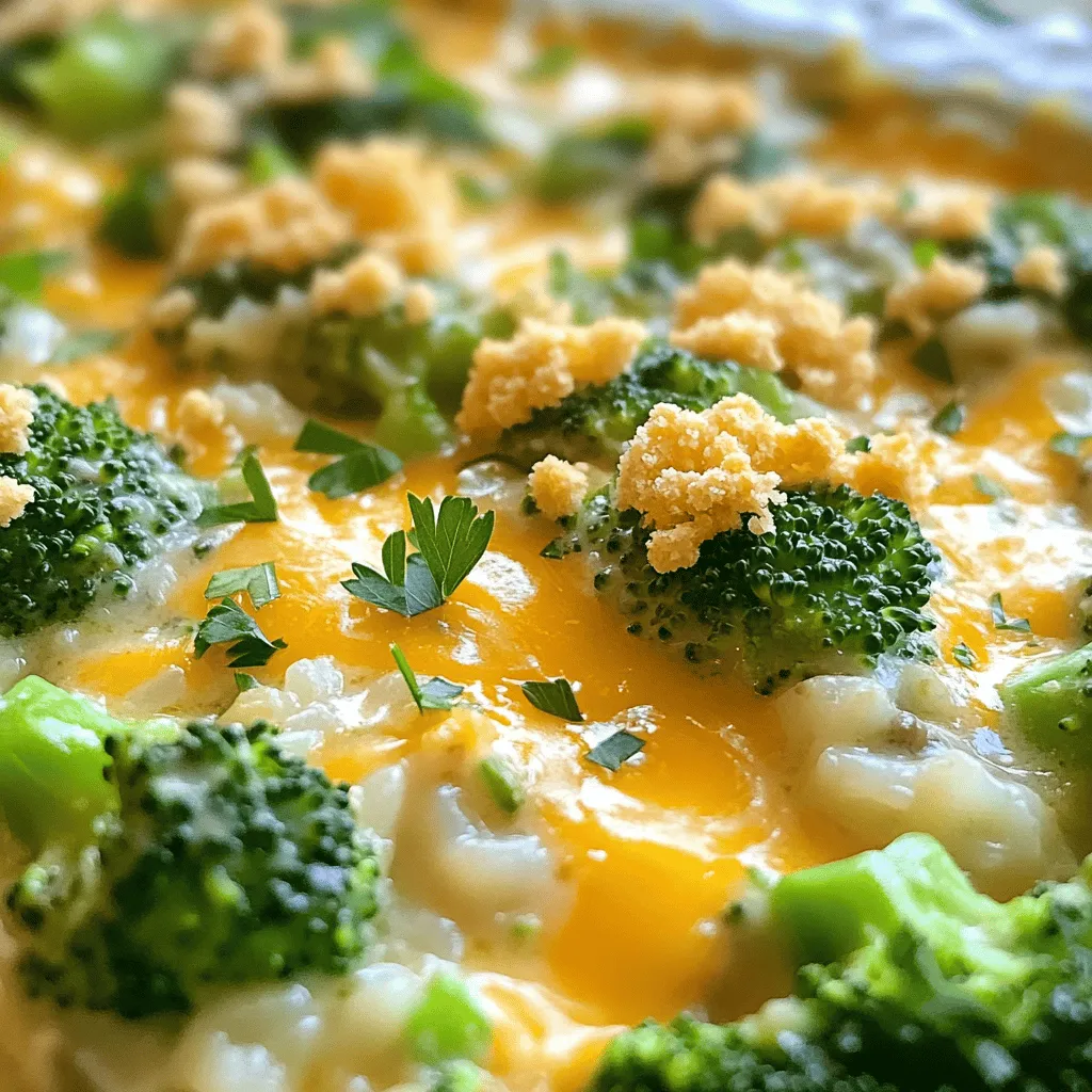 Classic Broccoli Cheese Casserole Simple and Tasty