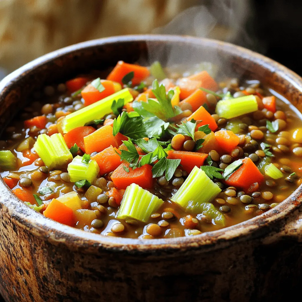 Easy Lentil Stew Flavorful and Healthy Comfort Meal