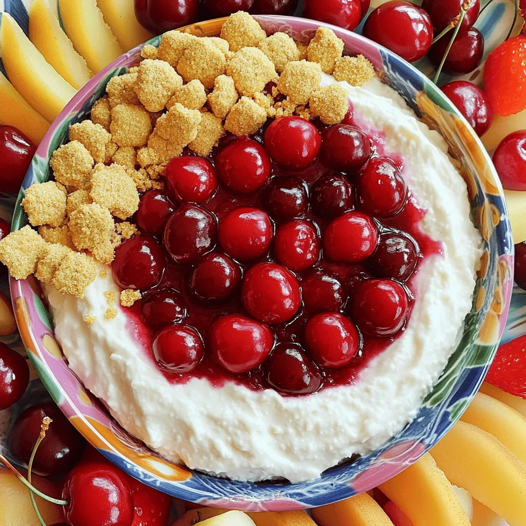 Cherry Cheesecake Dip Flavorful and Easy Dessert Recipe