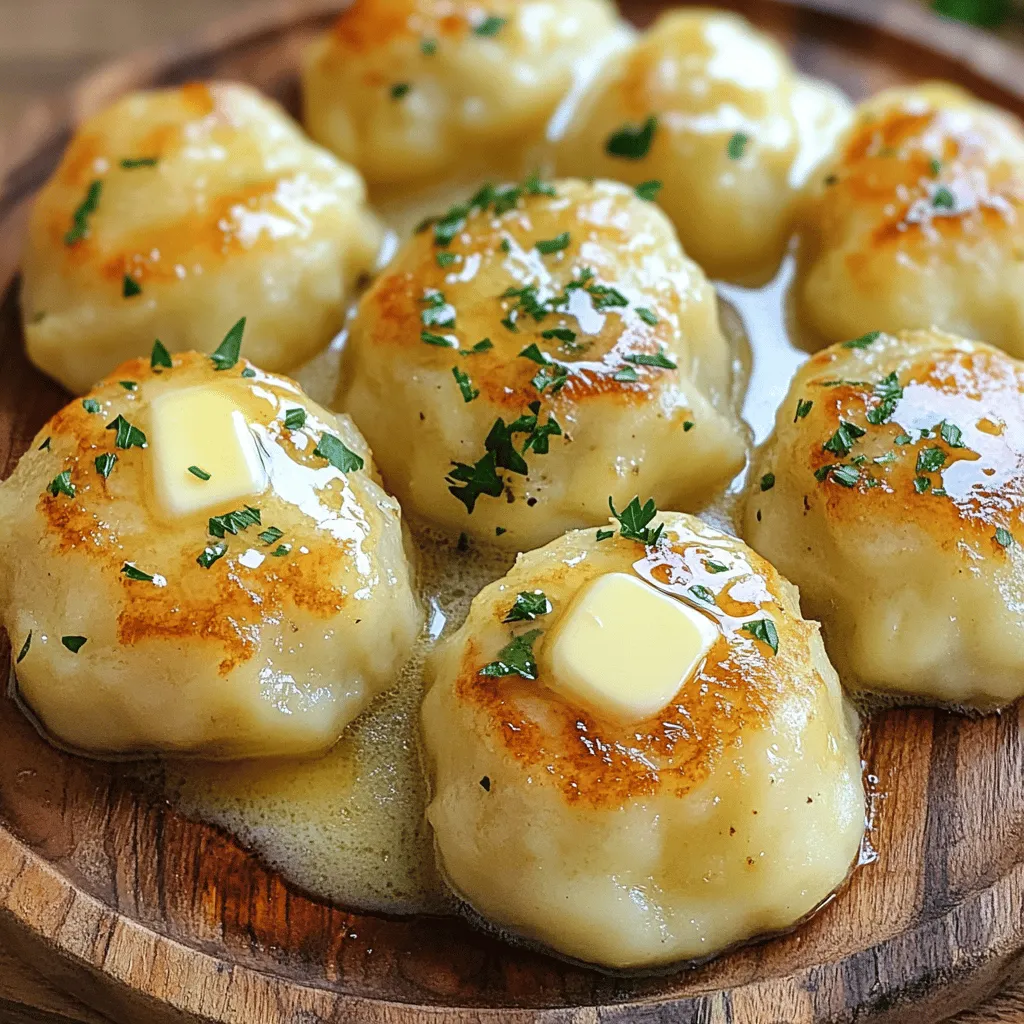 German Potato Dumplings Flavorful and Easy Recipe