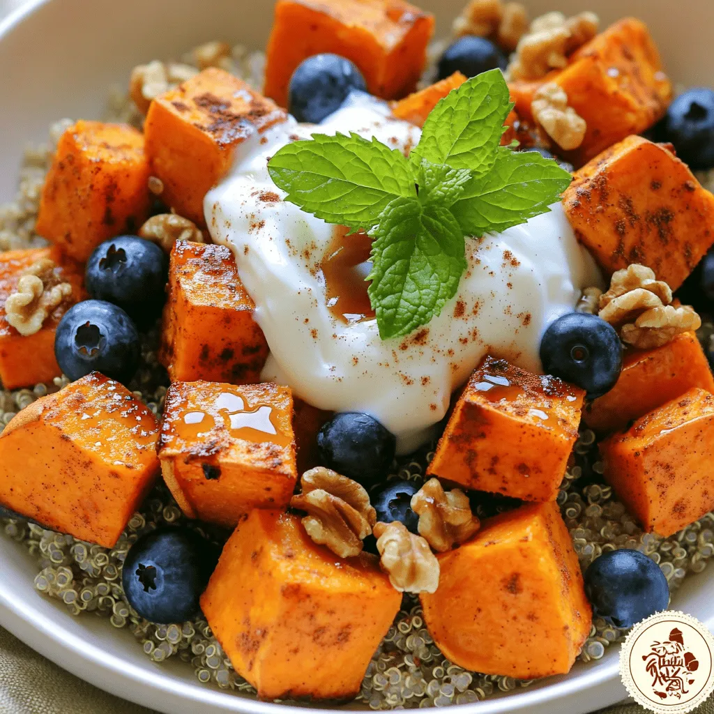 Sweet Potato Breakfast Bowl Flavor-Packed Delight