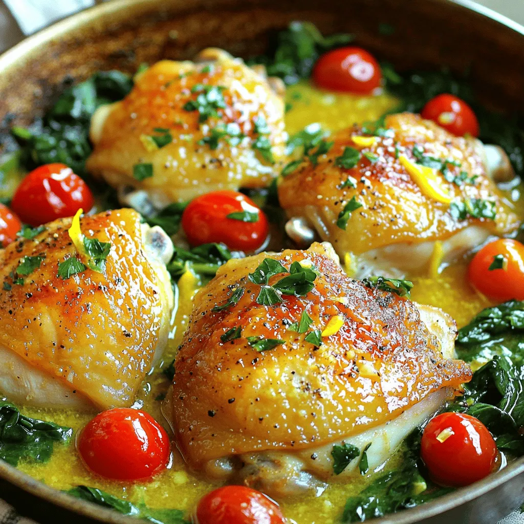 One Pan Lemon Garlic Chicken Simple and Flavorful Meal