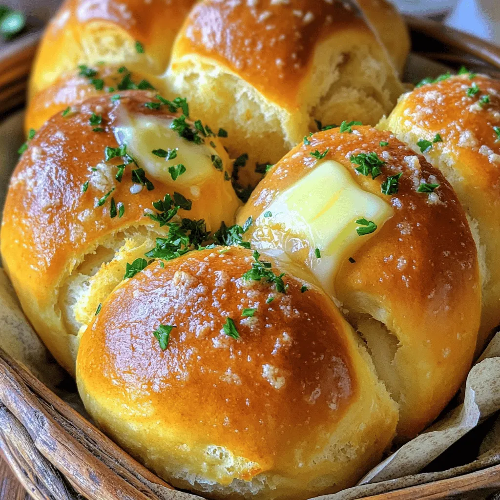 Garlic Parmesan Pull Apart Rolls Savory Family Treat
