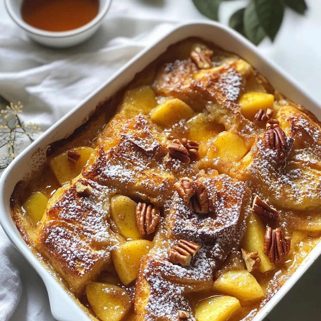 Cinnamon Apple French Toast Bake Tasty and Simple Recipe