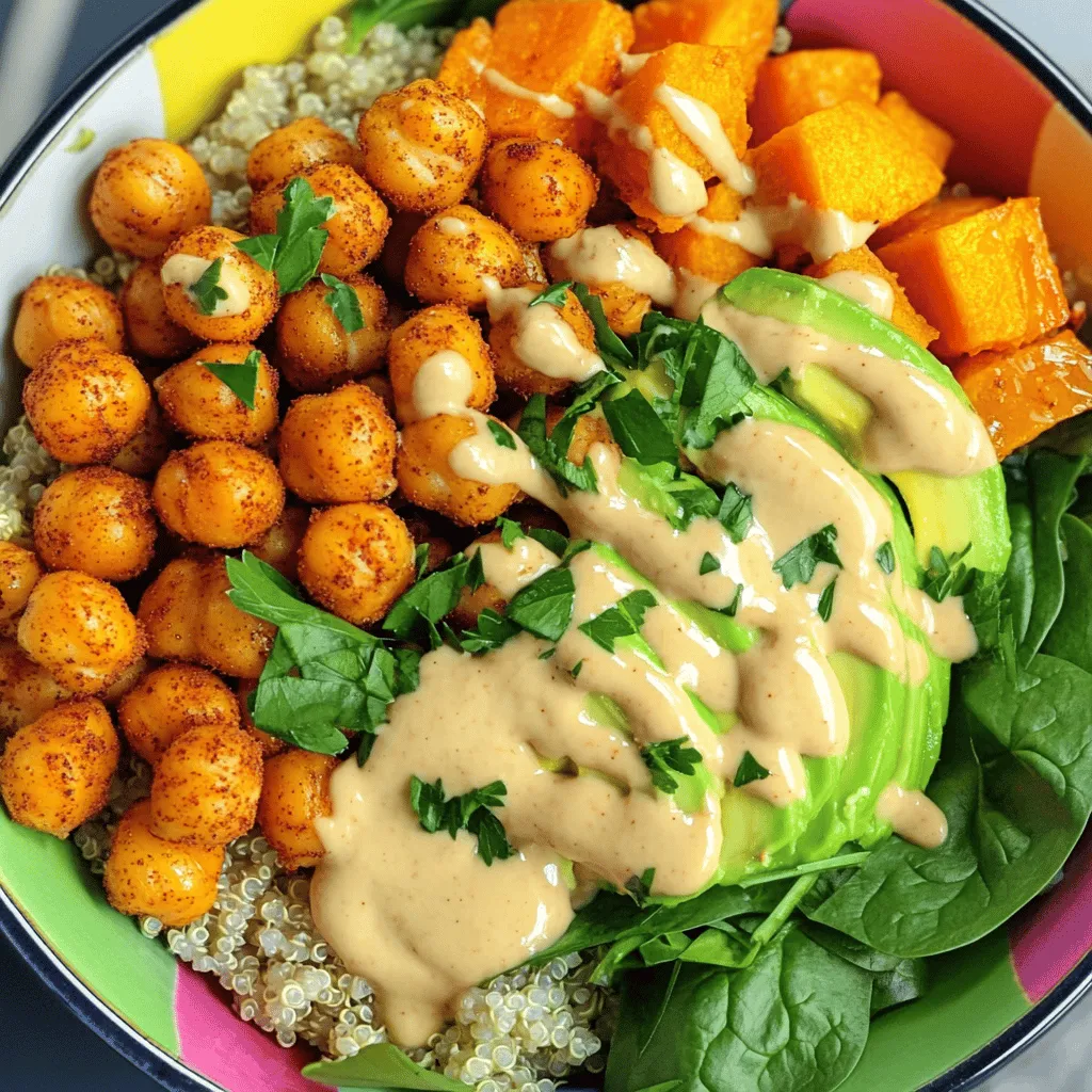 Crispy Chickpea Buddha Bowls Healthy and Tasty Meal