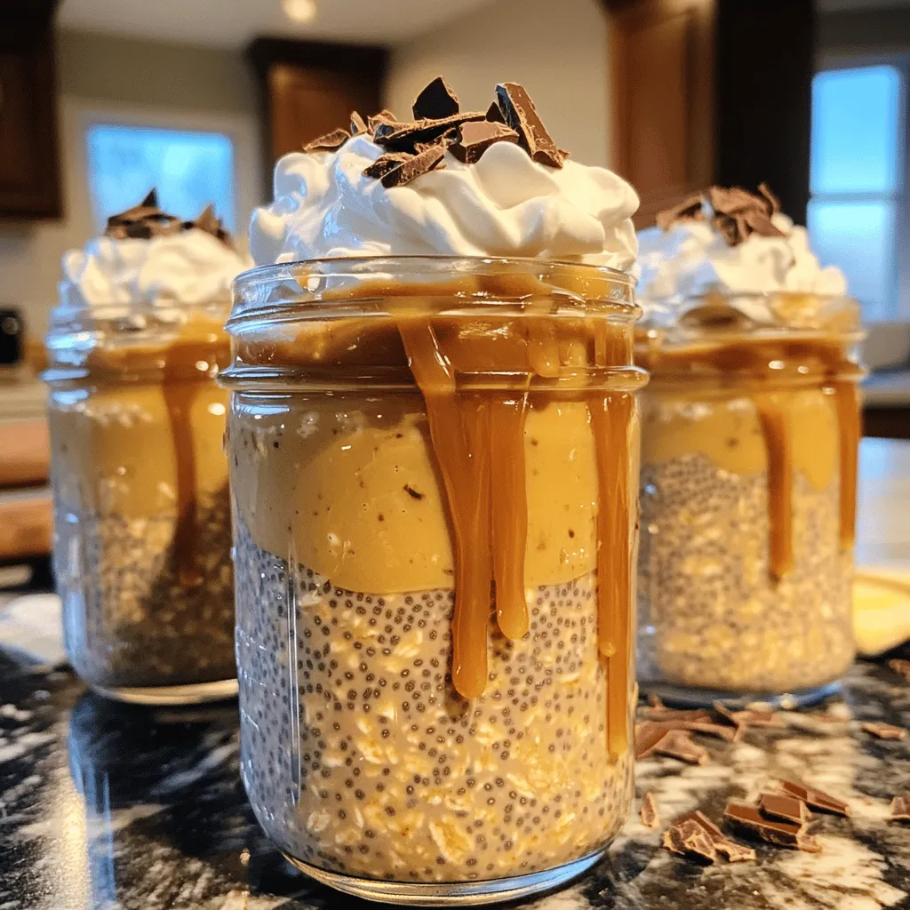 Caramel Latte Overnight Oats Easy and Delicious Recipe