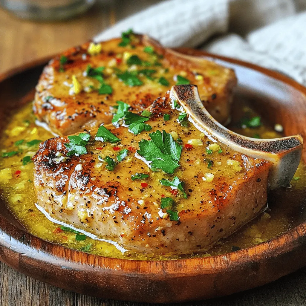 Savory Pork Chops with Garlic Sauce Recipe Guide