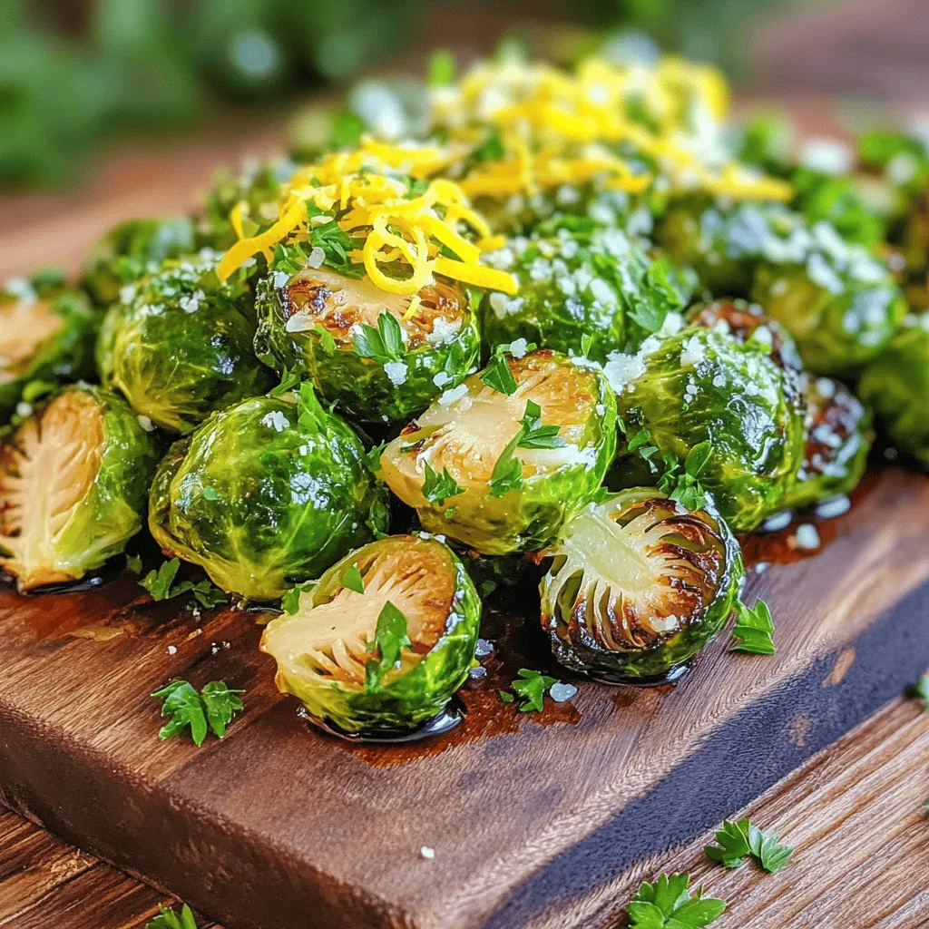 Crispy Roasted Brussels Sprouts Savory and Simple Dish