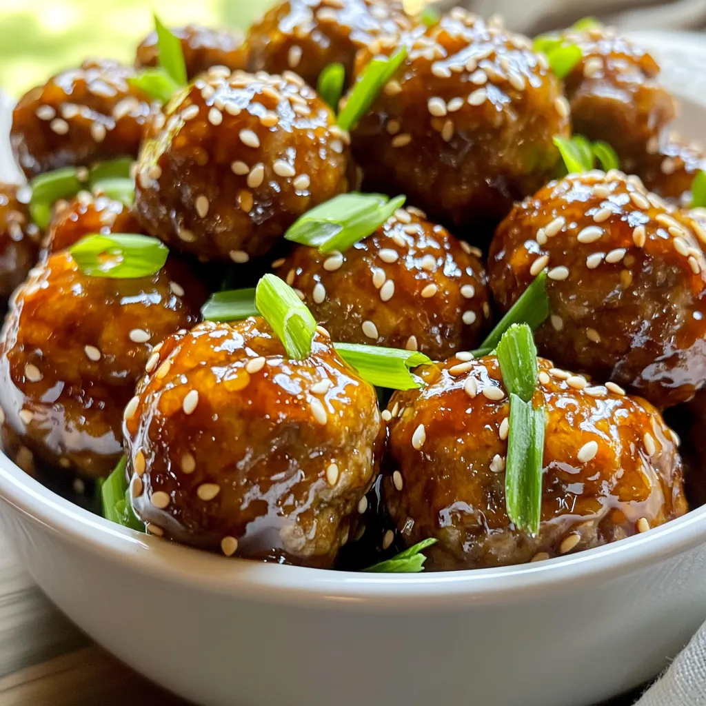 Teriyaki Glazed Meatballs Flavorful and Easy Recipe