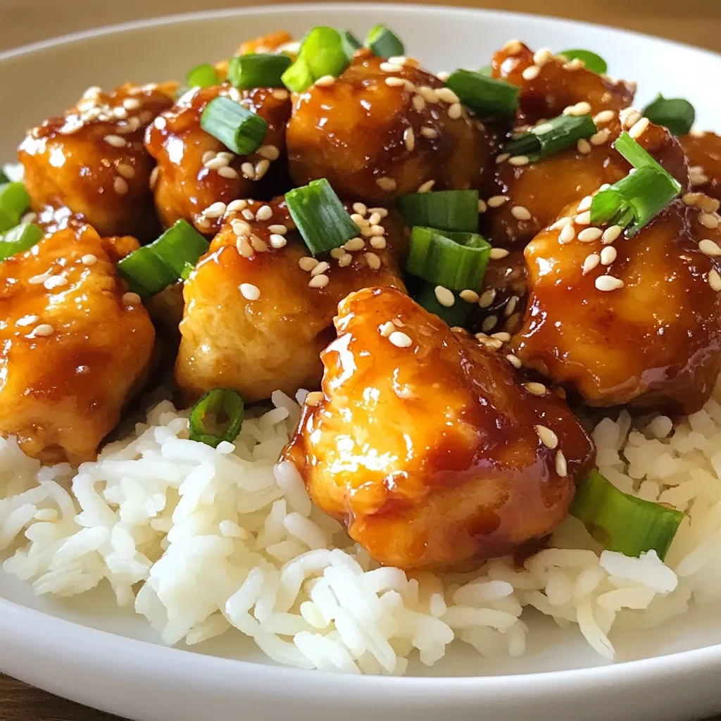 Sticky Honey Sesame Chicken Flavorful and Simple Meal