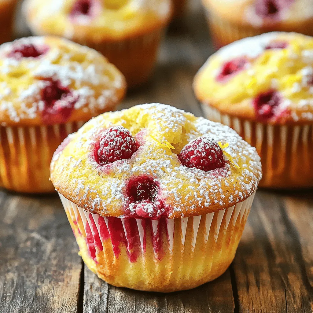Raspberry Lemon Muffins Flavorful and Easy Recipe