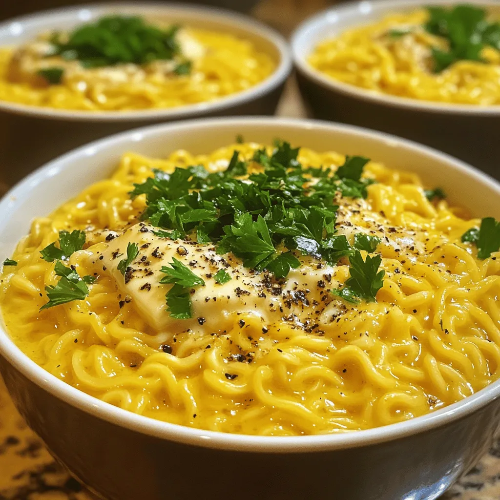 Minute Cacio e Pepe Ramen Quick and Simple Delight