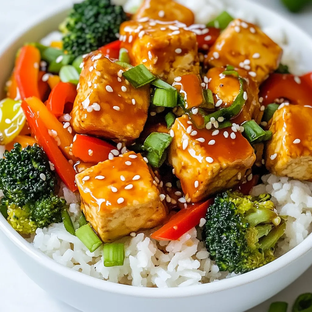 Crispy Teriyaki Tofu Stir Fry Easy and Flavorful Meal