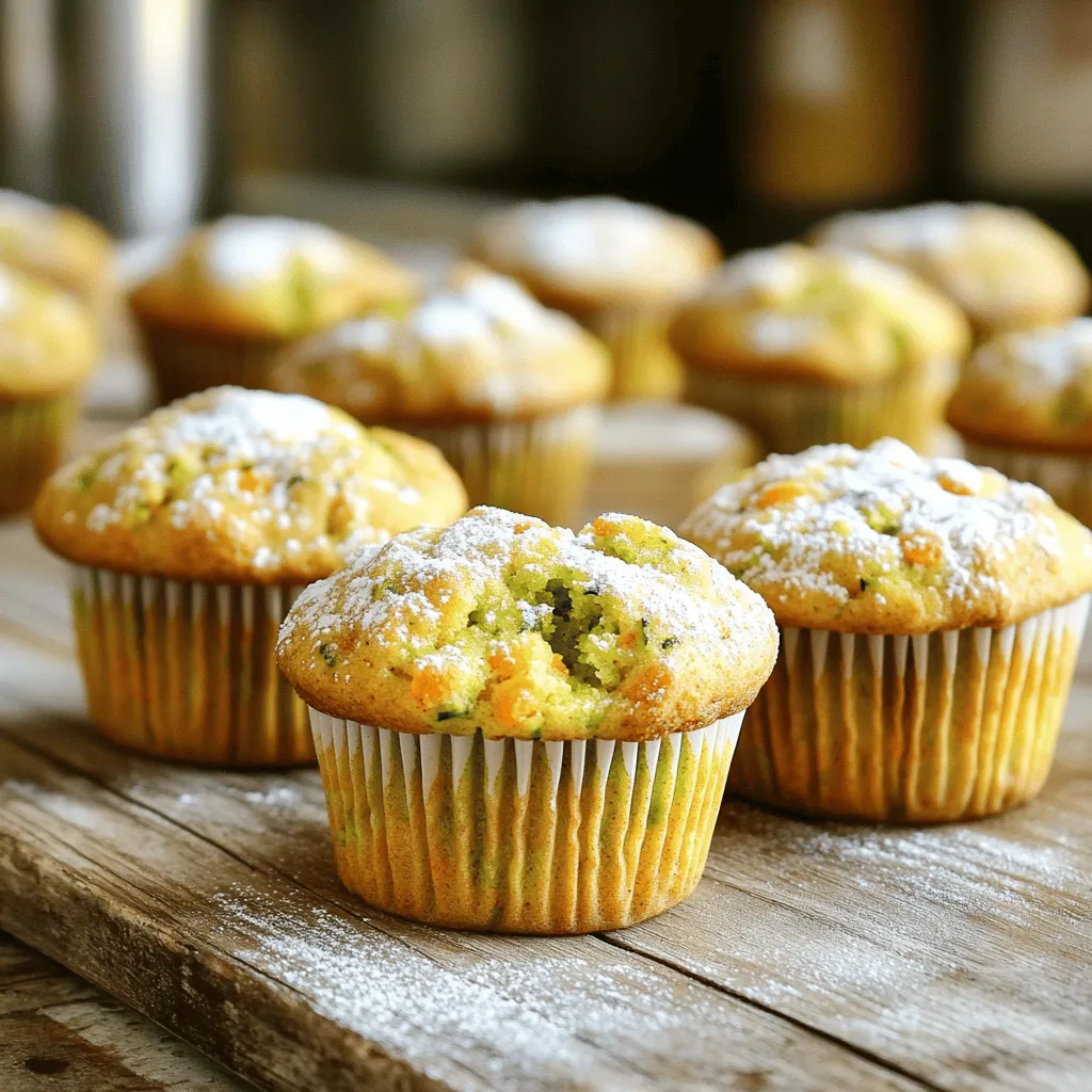 Zucchini Carrot Muffins Flavorful and Wholesome Treat
