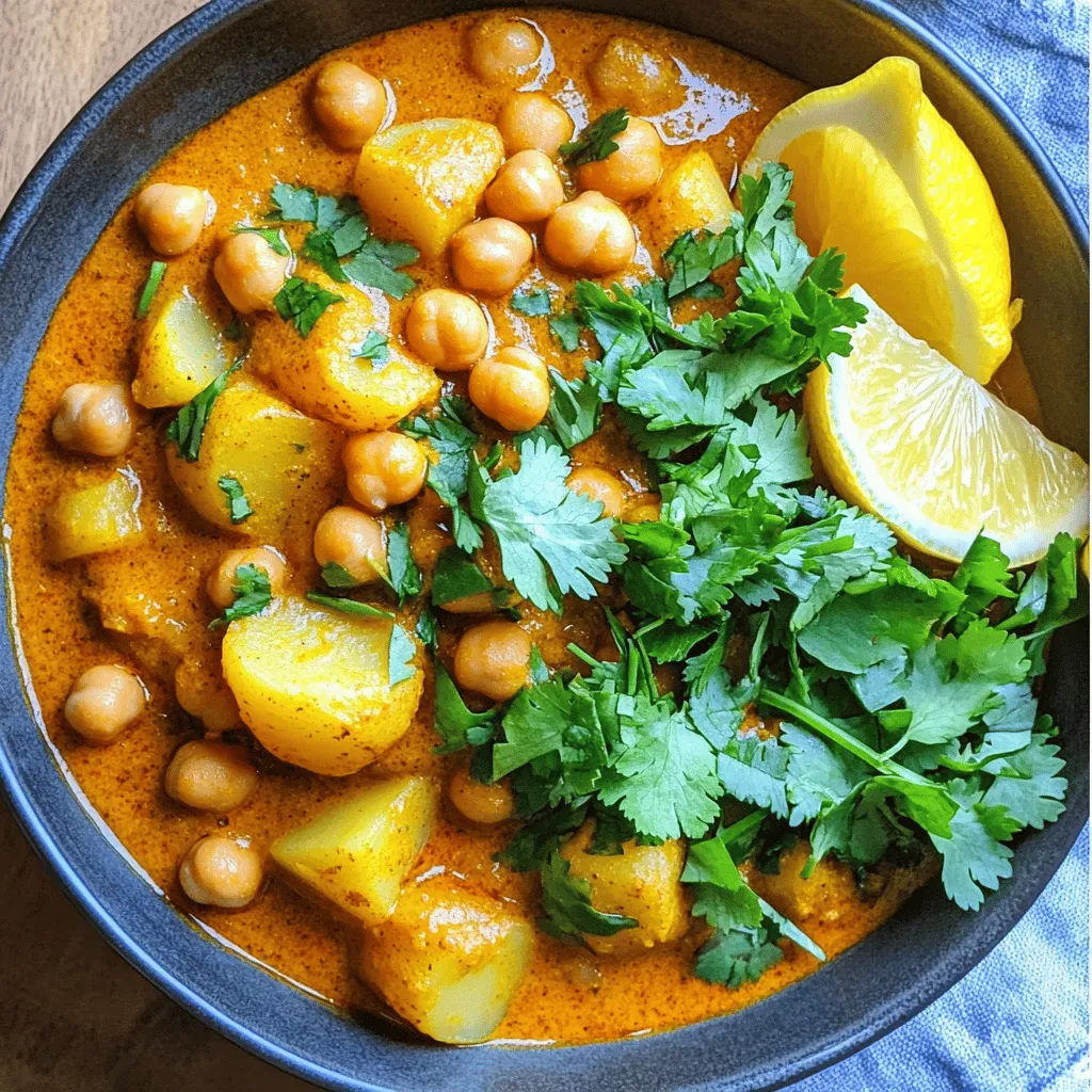 Chickpea and Potato Curry Hearty and Flavorful Dish