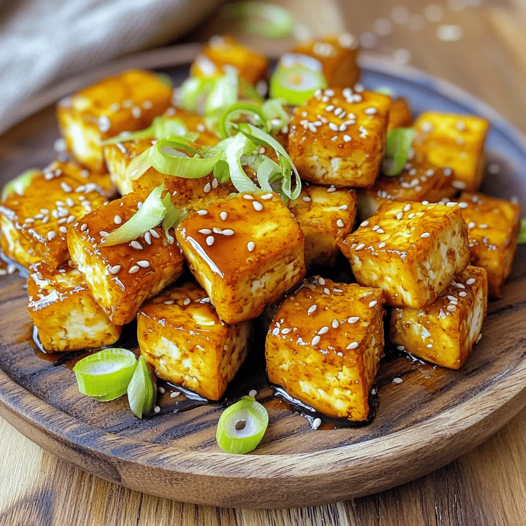 Air Fryer Teriyaki Tofu Bites Flavorful and Easy Meal