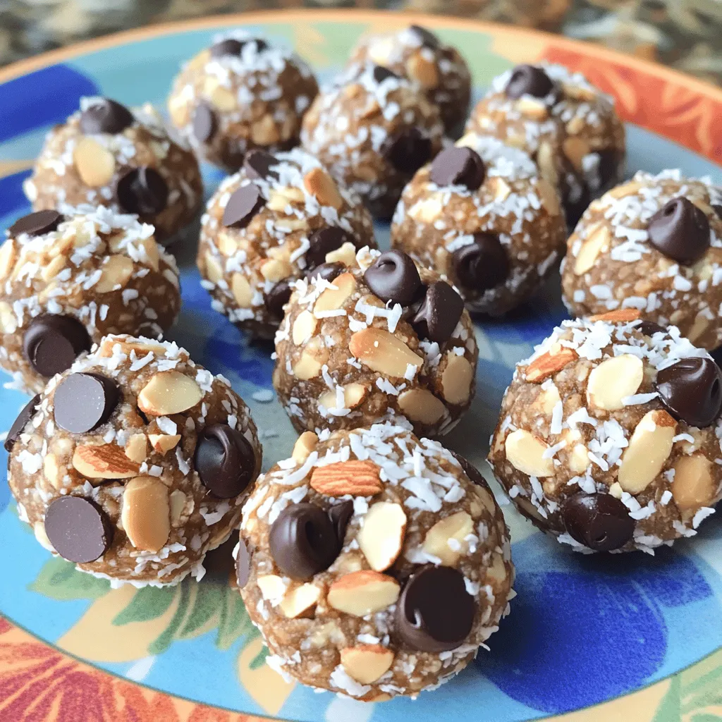 Almond Joy Energy Bites Quick and Tasty Snack