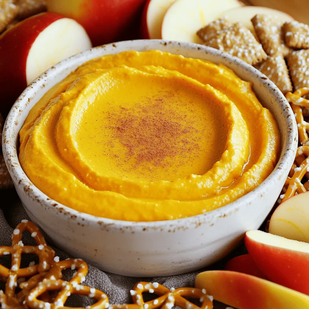 Pumpkin Spice Cheesecake Dip Creamy and Decadent Treat