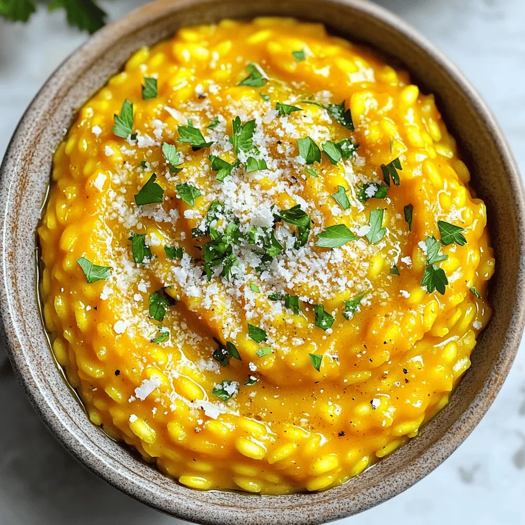 Creamy Pumpkin Risotto Flavorful Comfort Food Dish