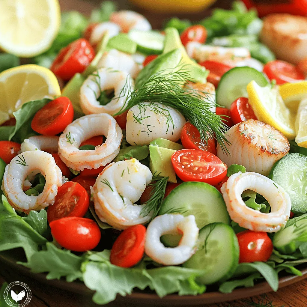 Seafood Salad Fresh and Flavorful Meal Recipe