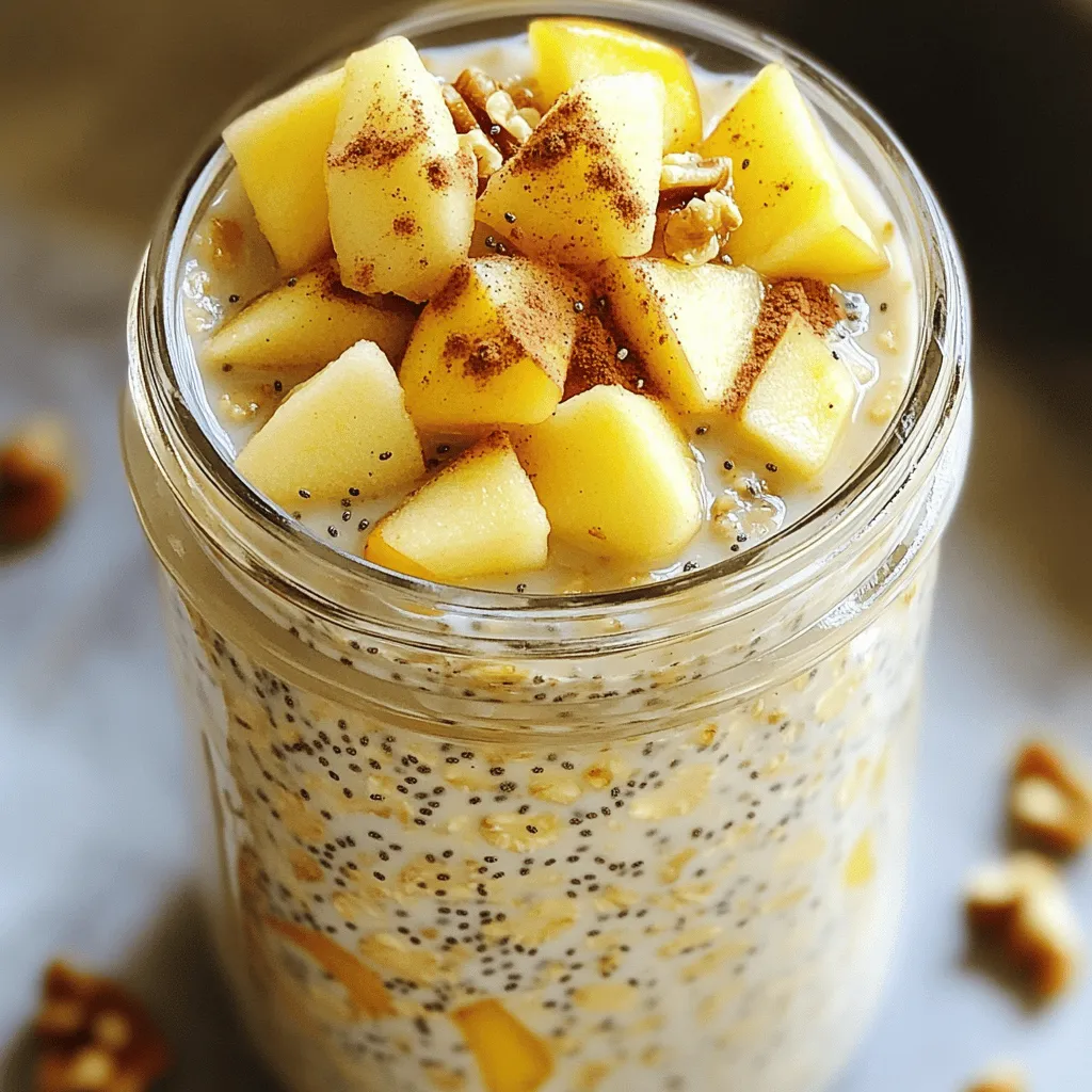 Apple Cinnamon Overnight Oats Energizing Breakfast Recipe