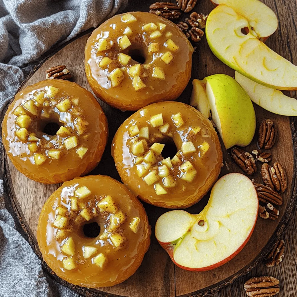 Maple Glazed Apple Donuts Sweet and Simple Delight