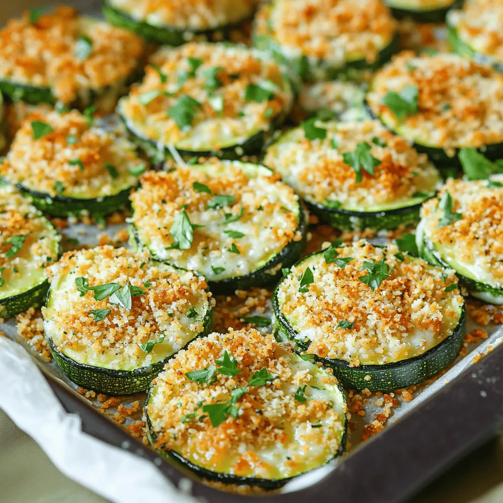 Baked Parmesan Zucchini Crispy and Flavorful Snack