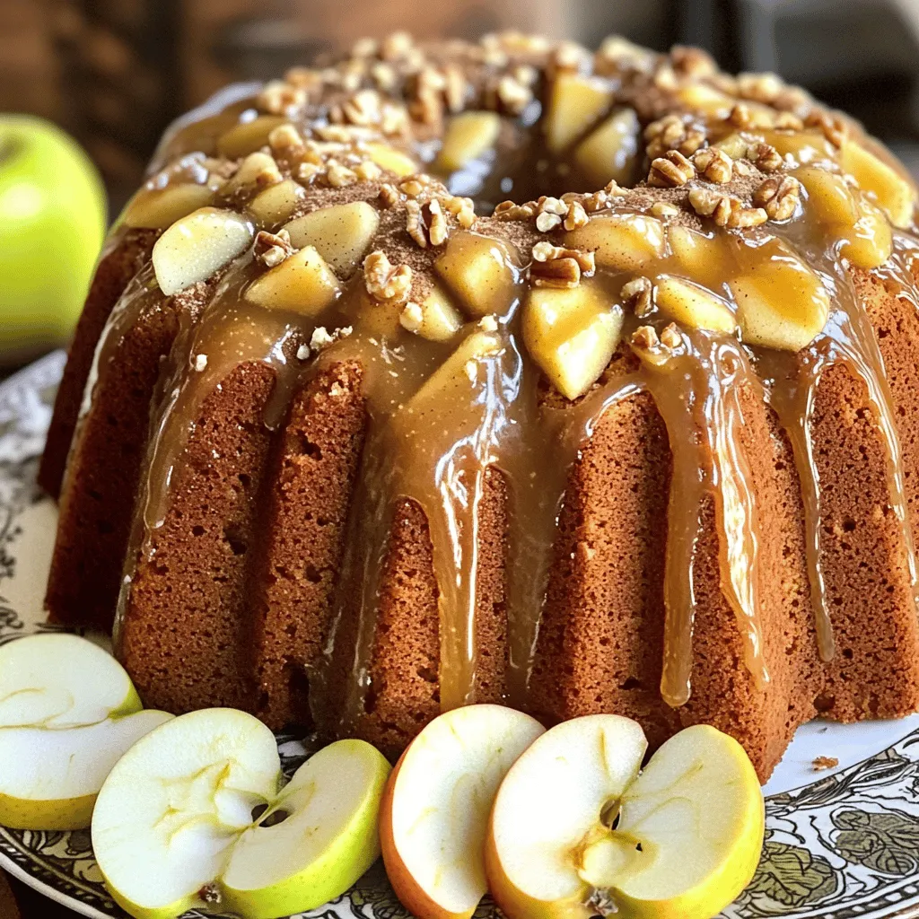 Maple Glazed Apple Bundt Cake Flavorful and Easy Recipe