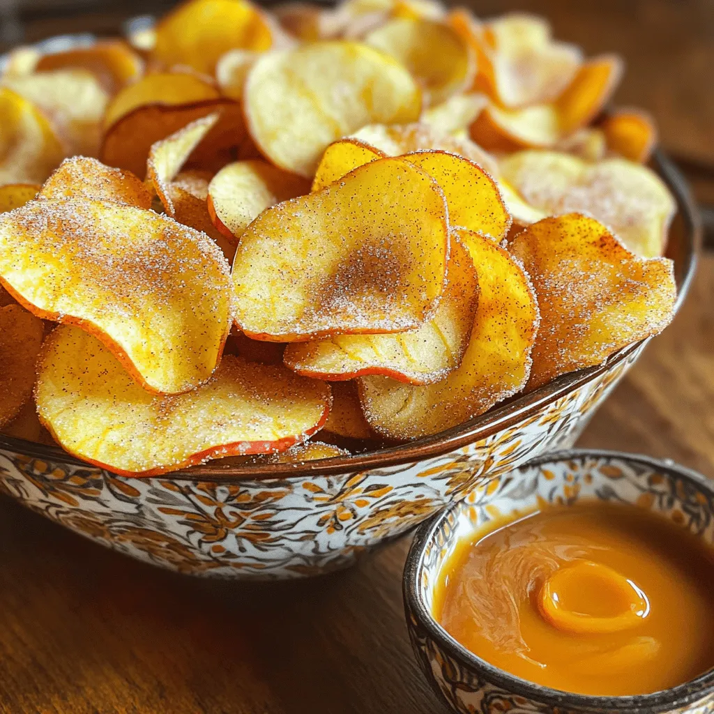 Cinnamon Apple Chips Crunchy and Healthy Snack Idea