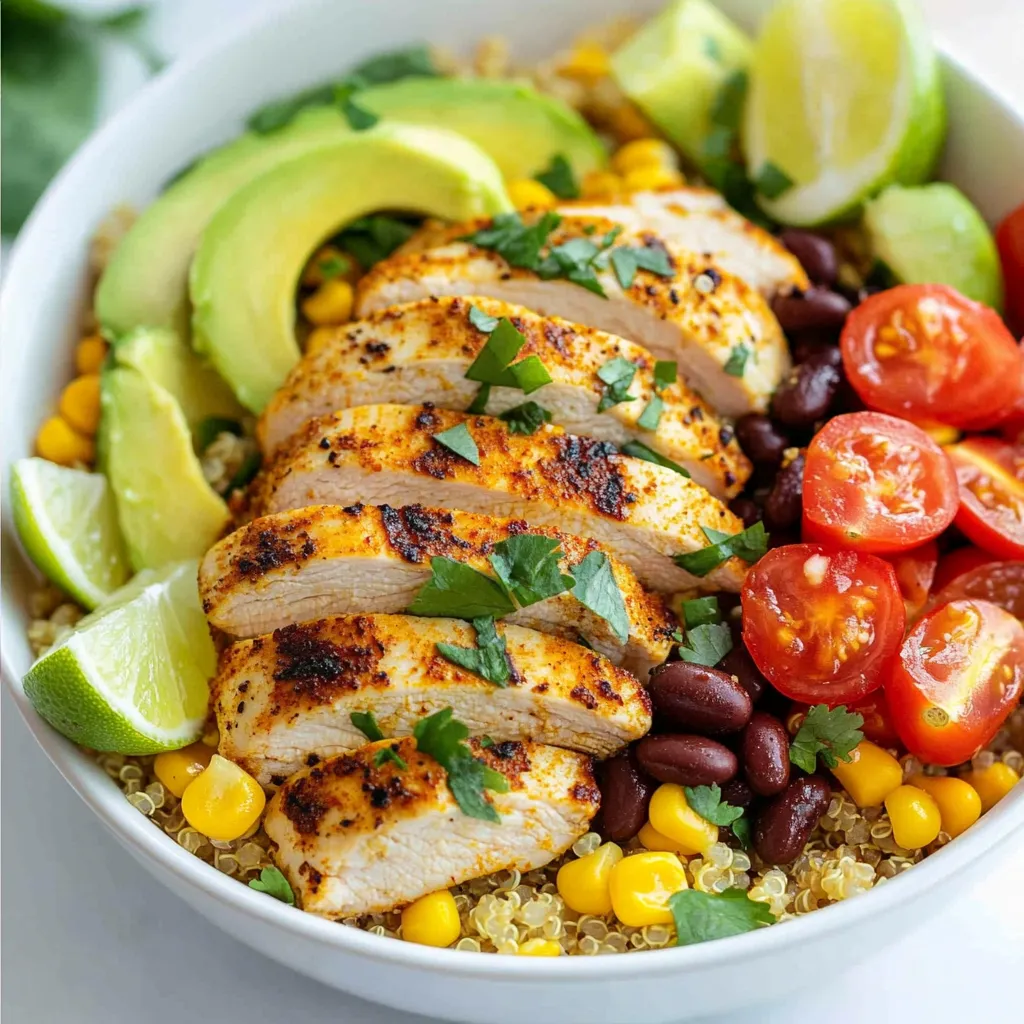 Cajun Chicken Power Bowl Flavorful and Healthy Meal