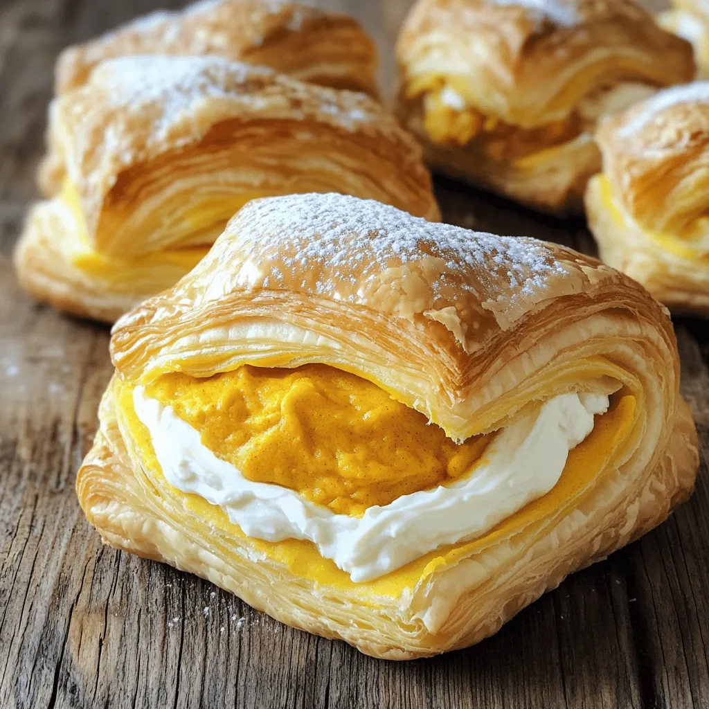 Pumpkin Cream Cheese Danish Flavorful Fall Treat