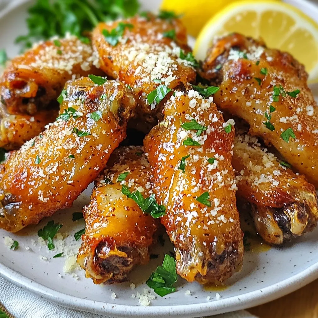 Air Fryer Garlic Parmesan Wings Simple and Crunchy Snack