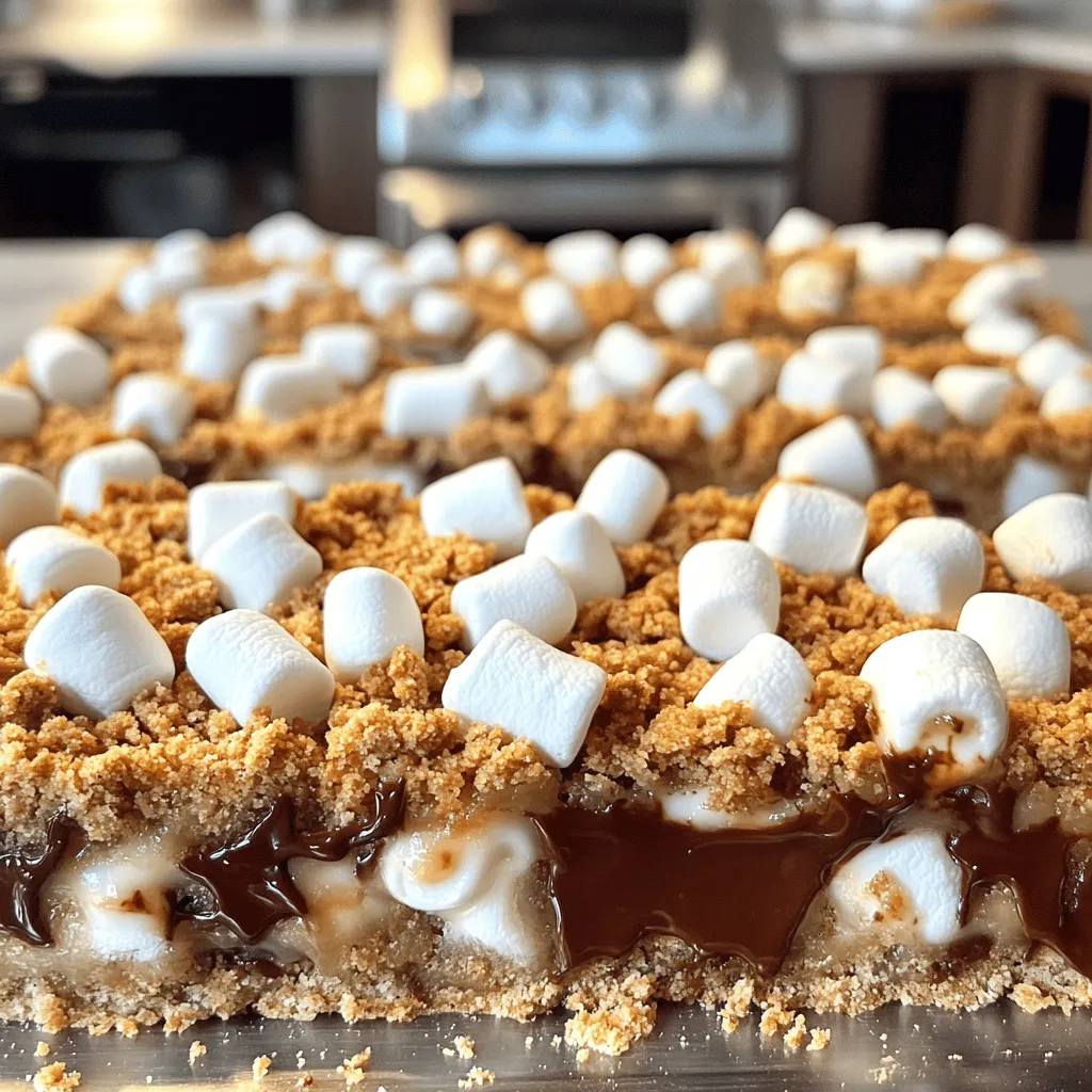 Oven-Baked S&#8217;mores Bars Blissful and Easy Treat
