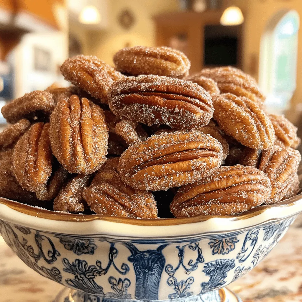 Cinnamon Sugar Pecans Irresistible Snack Delight
