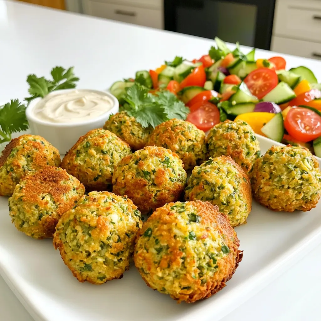 Air Fryer Crispy Falafel Bites Tasty and Simple Snack