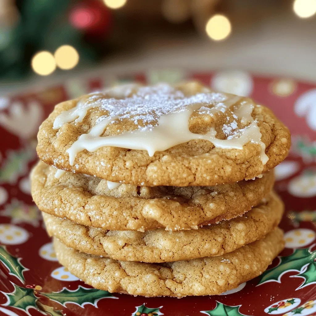 Gingerbread Latte Cookies Irresistible Festive Treat