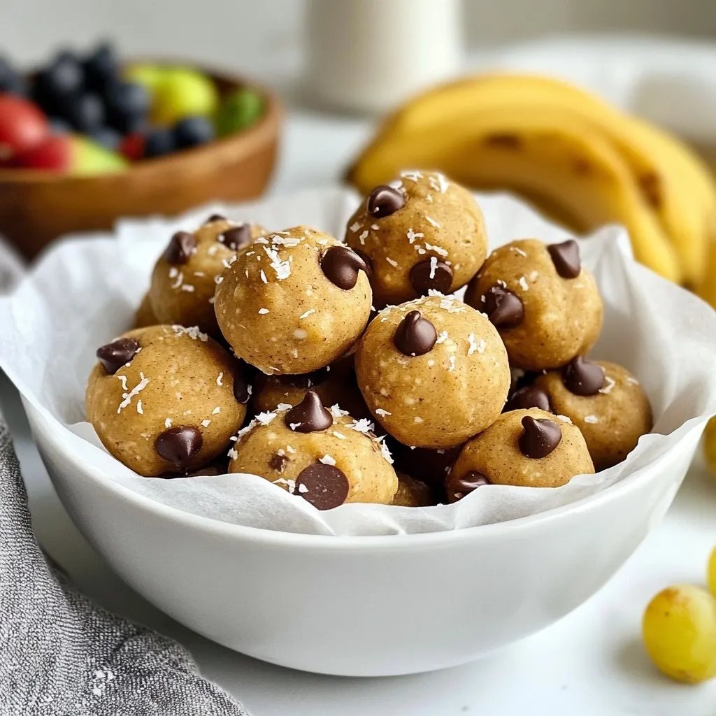 Vegan Chocolate Chip Cookie Dough Bites Delightful Treat