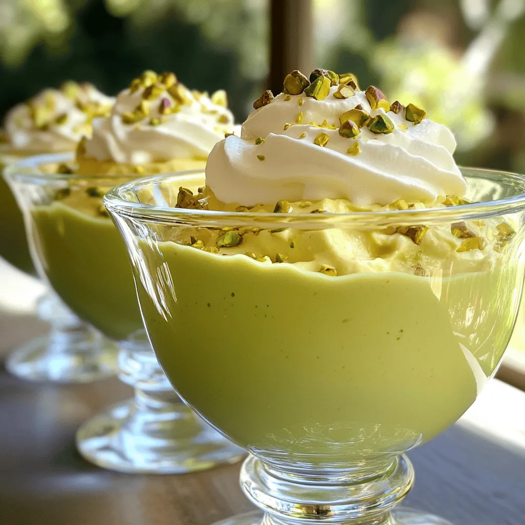 From-Scratch Pistachio Pudding Delightful and Simple