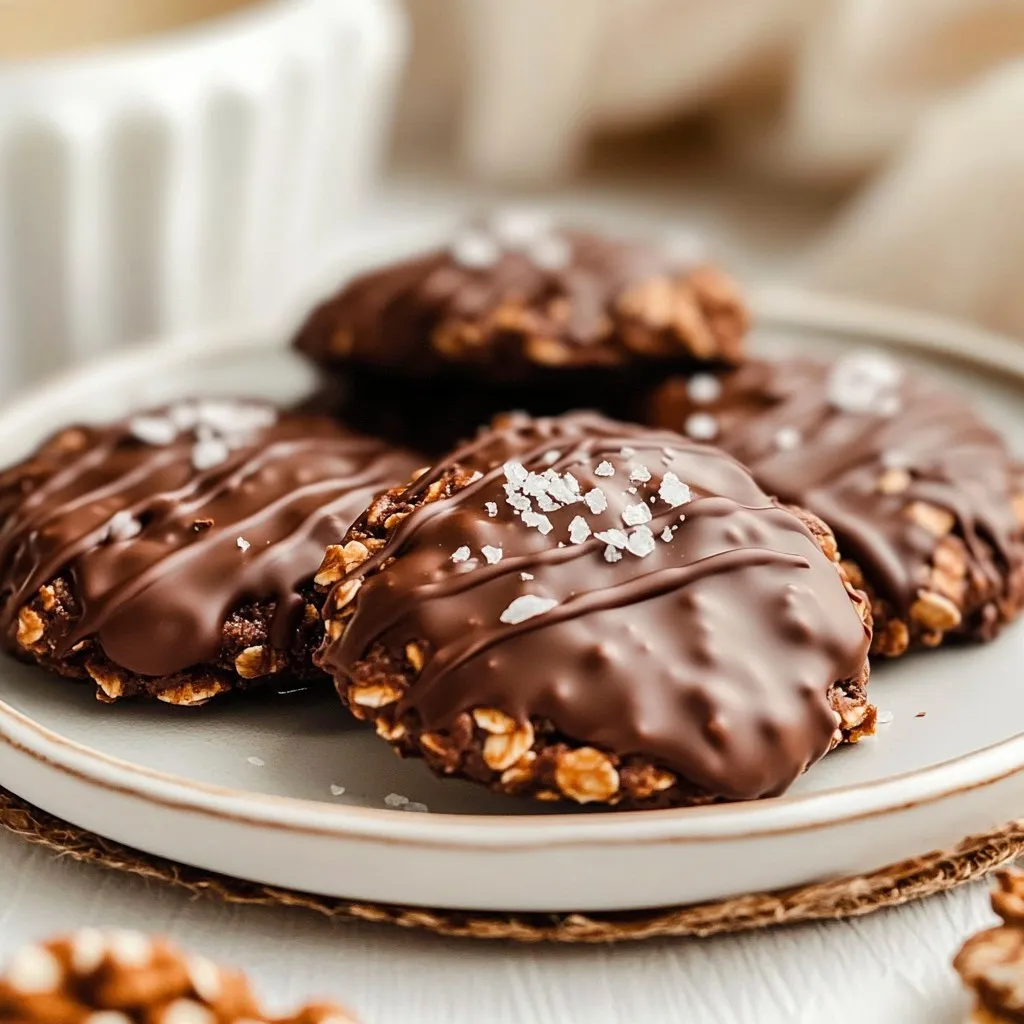 No-Bake Chocolate Oatmeal Cookies Easy and Quick Treat