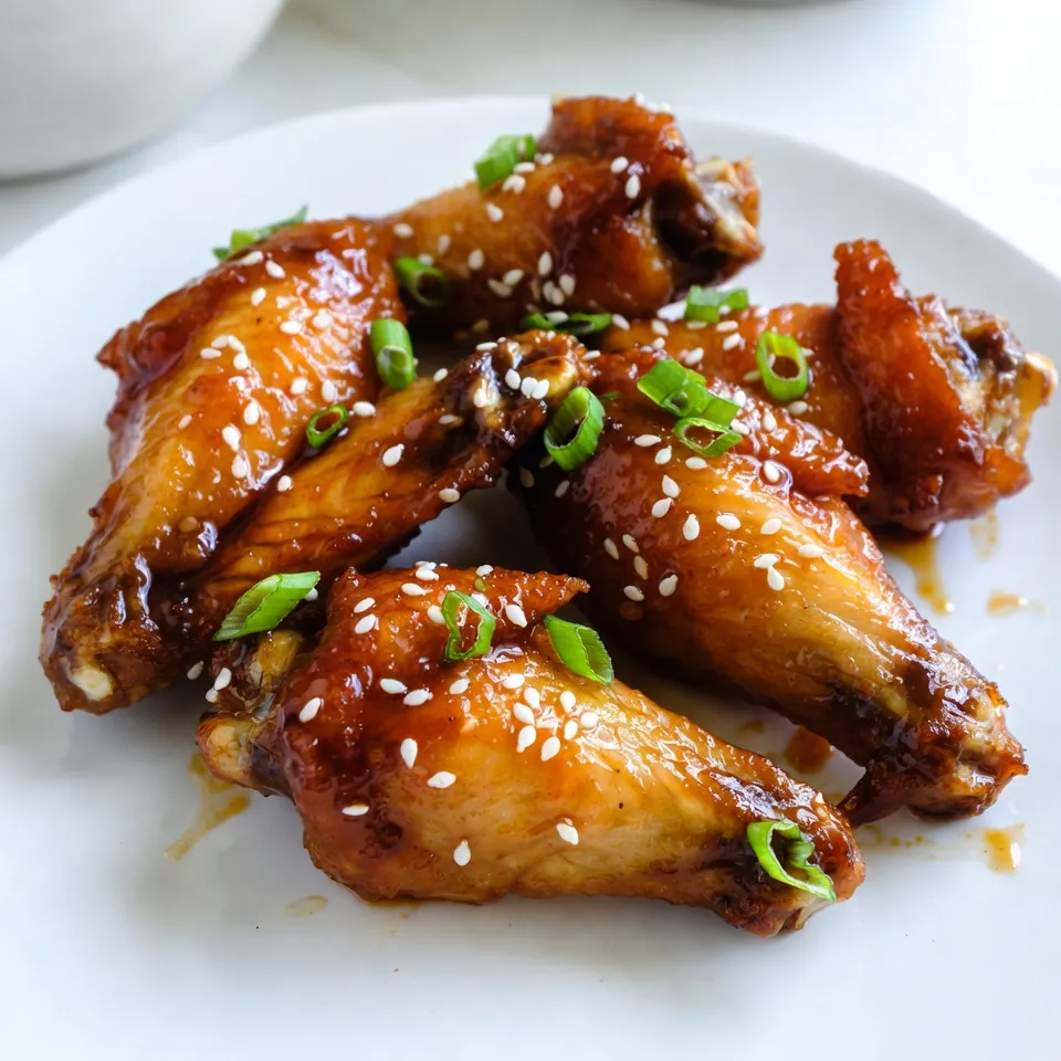 Honey Sriracha Chicken Wings Tasty Dinner Option