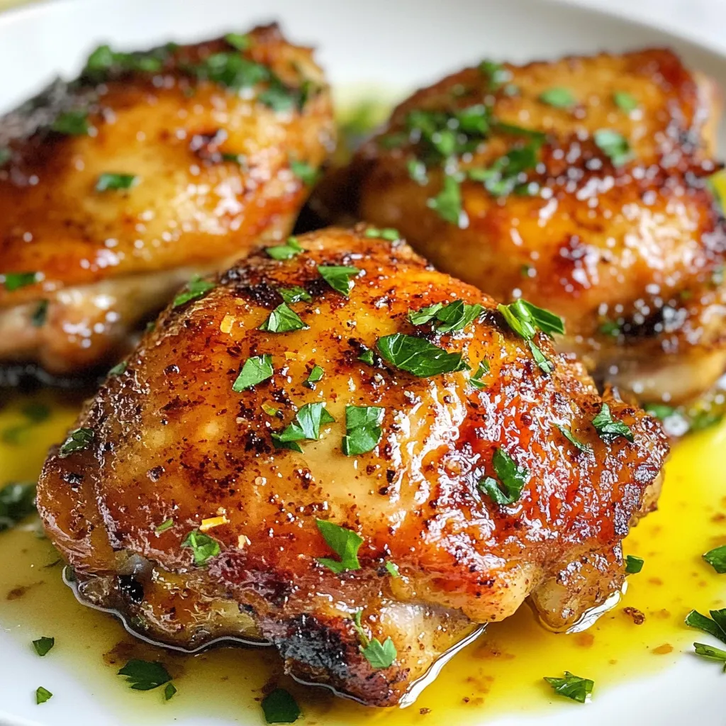 Smoky Paprika Chicken Thighs Tasty and Simple Dinner