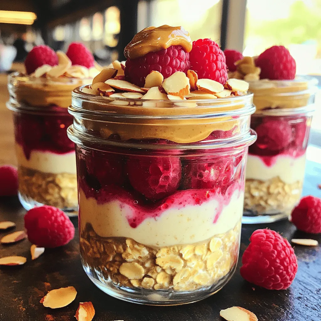 Raspberry Almond Overnight Oats Tasty and Nutritious