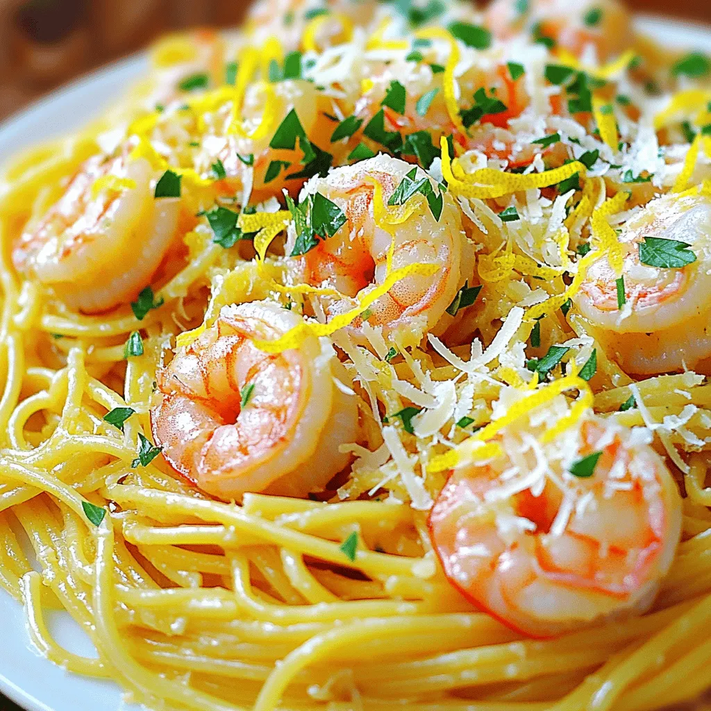 Lemon Garlic Butter Shrimp Pasta Flavorful and Simple
