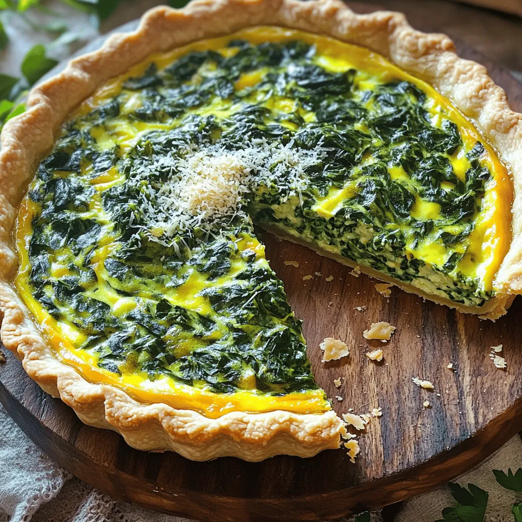 Classic Spinach Quiche Tasty and Simple Recipe